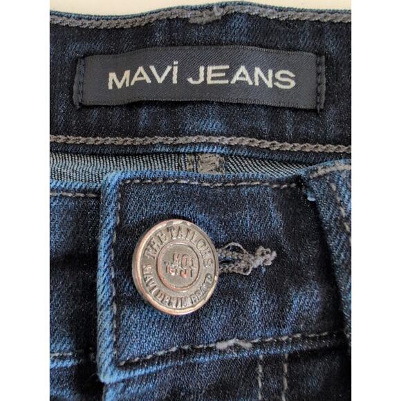 Mavi Jake Jeans Men Size 31x31* Slim Leg Mid Rise Dark Wash Stretch Denim - Picture 4 of 13